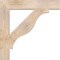 Ekena Millwork Funston Block Smooth Bracket, Douglas Fir, 5 1/2"W x 36"D x 36"H BKT06X36X36FST05SDF - alternate 3